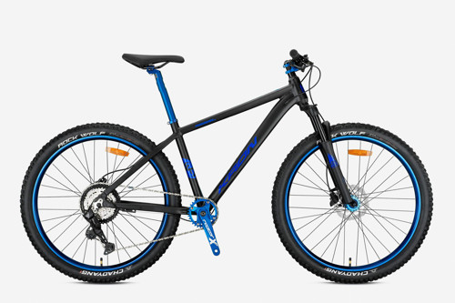 REBEL 27,5 JANT MTB - 16.5' - 8 Vites - H.Disc - Mat Siyah/Mavi