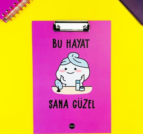 Bu Hayat Sana Güzel Tasarımlı Sekreterlik