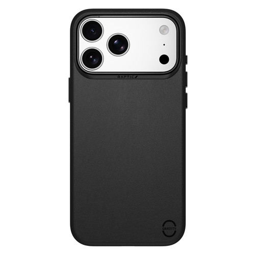İphone 18 Pro Uyumlu Kılıf M-Safe Şarj Özellikli Polimerik Deri Urban Nano Kapak Siyah