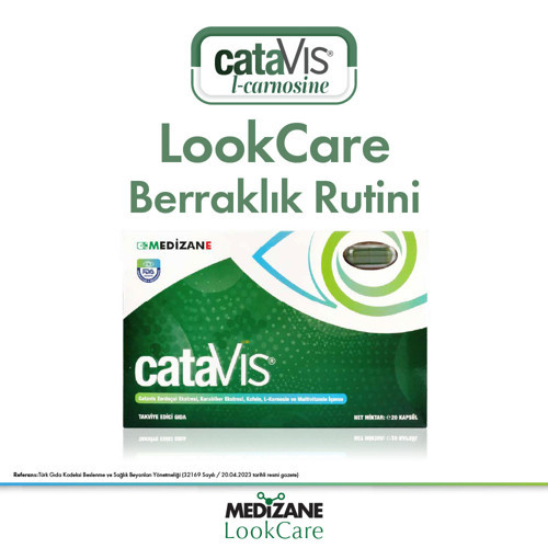 LookCare CataVIS L-Carnosine Gıda Takviyesi - 20 Kapsül
