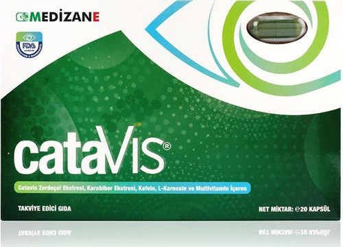Sağlıklı Göz CataVIS Gıda Takviyesi - 20 Kapsül