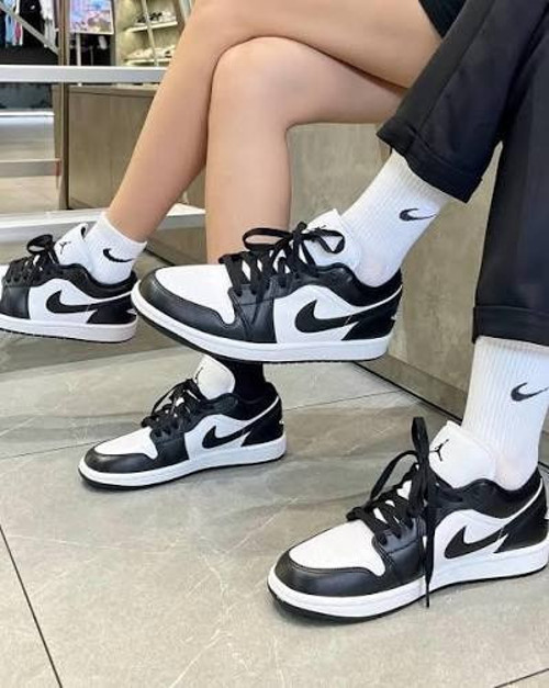 AİR JORDAN 1 LOW PANDA UNISEX BASKETBOL AYAKKABISI-SPORTXSTORE