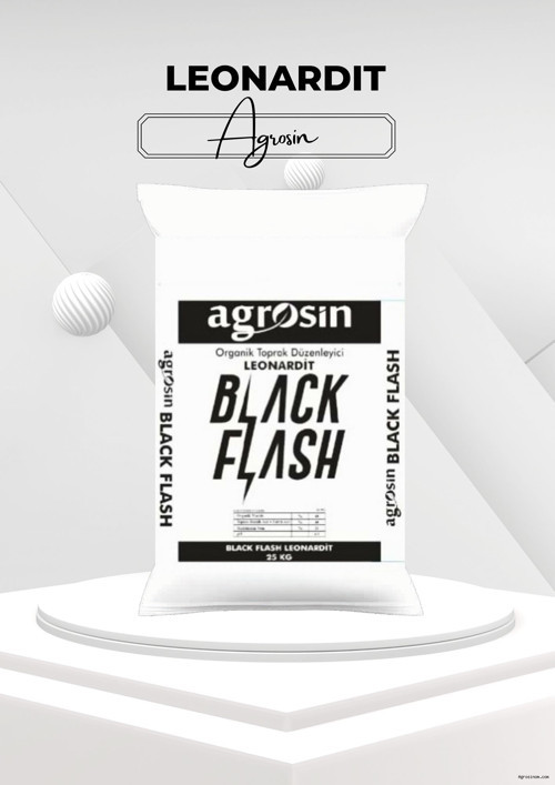 Black Flash Leonardit Toz Organik Toprak Düzenleyici 25 Kg