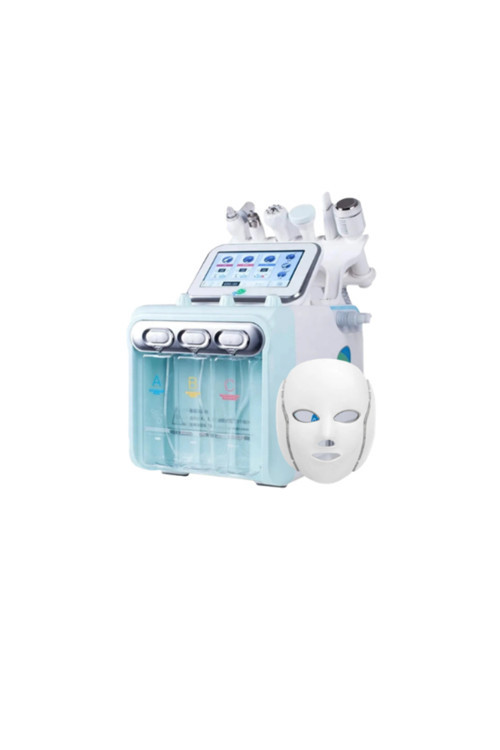 Led Terapi Hydra Facial 7 1 &büyük Metal Vakum Motorulu & 4'lü Solüsyon Set Hediyeli