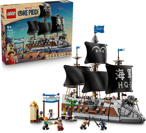 ® LEGO One Piece Garp’ın Savaş Gemisi 75646