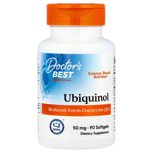 Ubiquinol with Kaneka Q+® Coenzyme Q10 50 mg 90 Softgels