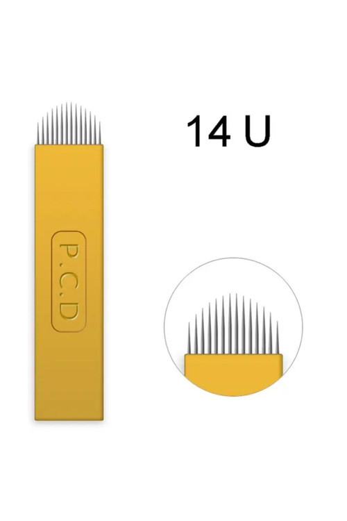 14 U BLADE GOLD MİCROBLADİNG İĞNESİ 100 ADET