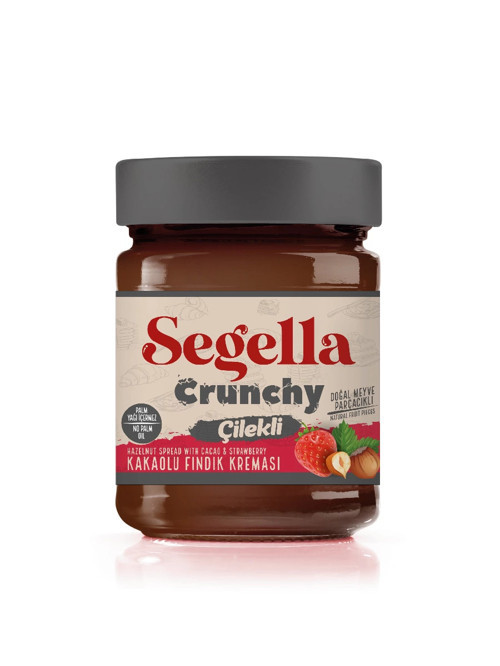 Çilekli Meyve Parçacıklı Kakaolu Fındık Kreması 350gr