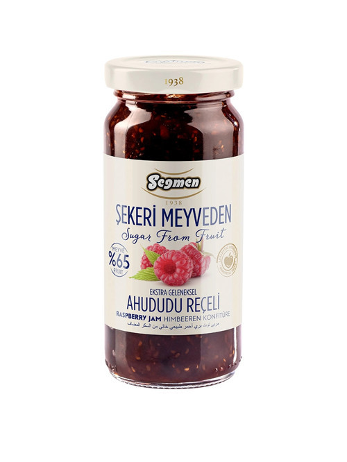 Şekeri Meyveden Ahududu Reçeli Kavanoz 270g