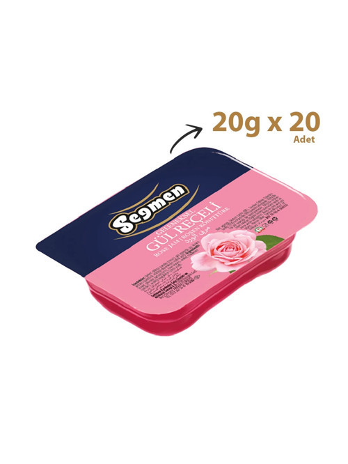 Gül Reçeli Piknik 20g (20 Adet)