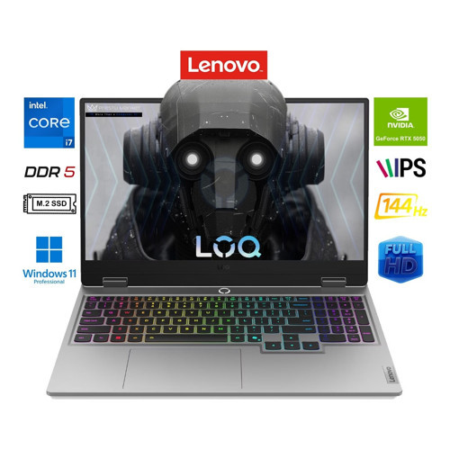 loq Intel Core I7 13650HX 64GB 1tb SSD RTX5050 W11 Pro 15.6" 83JE00JPTR Taşınabilir Bilgisayar Prestij