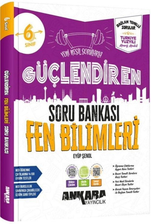 6. Sınıf Fen Bilimleri Güçlendiren Soru Bankası Ankara Yayıncılık