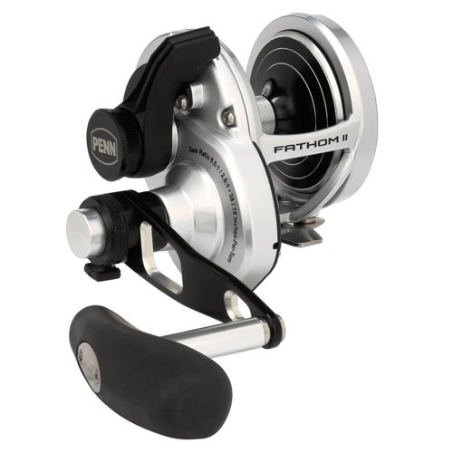 Fathom II Lever Drag 2 Speed Trolling 15XN Sol Kol Olta Makinesi