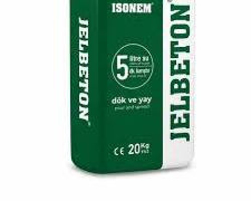 Jelbeton 20 kg Yeşil - Kendiliğinden Yayılan Renkli Zemin Kaplama Harcı