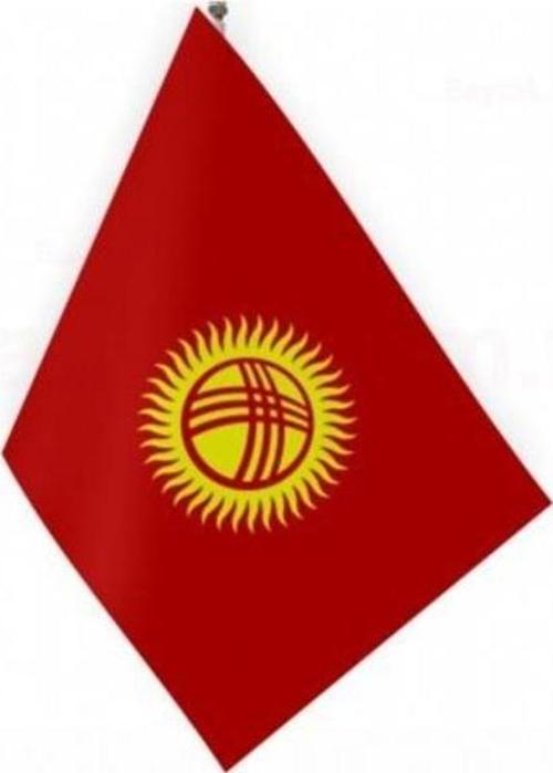 Kırgızistan Masa Bayrağı