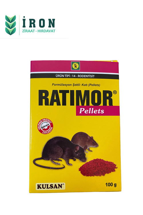 Ratimor Pellet Fare Zehiri 100 GR