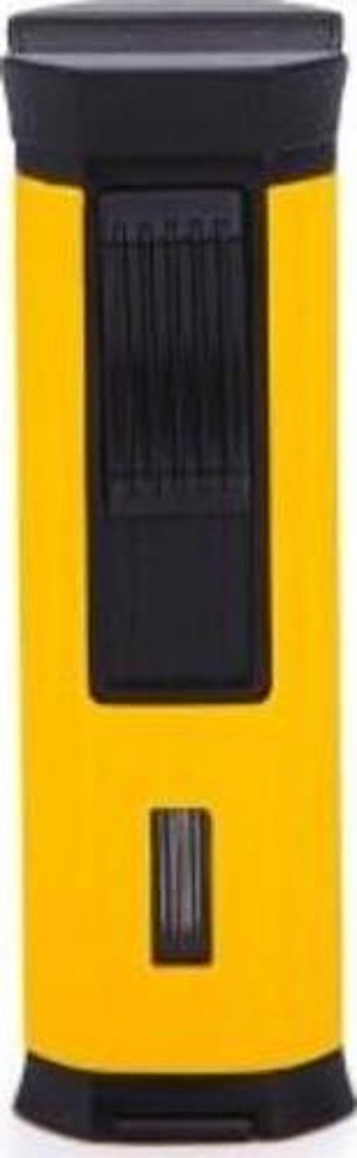 Kişiye Özel Parmida Sarı 3 Torch Gazlı Özel Çakmak PCM0633
