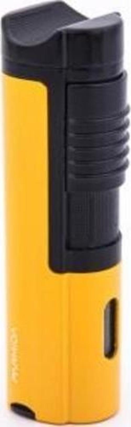 Kişiye Özel Parmida Sarı 3 Torch Puro Çakmak PCM0560
