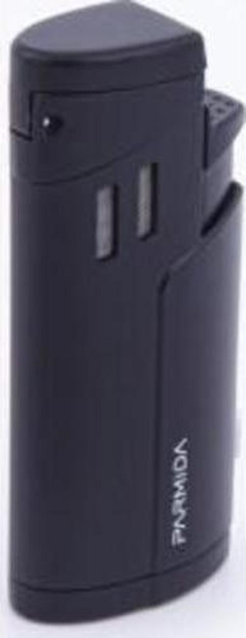 Kişiye Özel Parmida Siyah 3 Torch Puro Çakmak PCM0505
