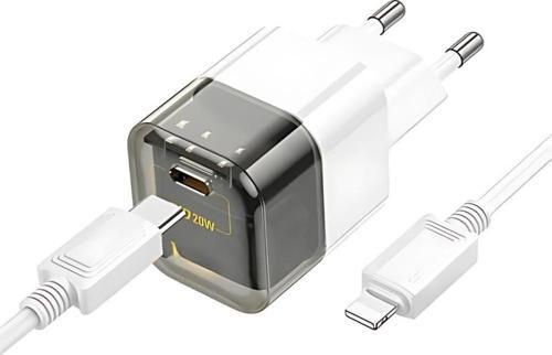 Şarj Akım Koruma QC3.0+PD20W Şarj Başlığı Ve İphone Kablo İphone 11 12 13 14 Pro Max Şarj