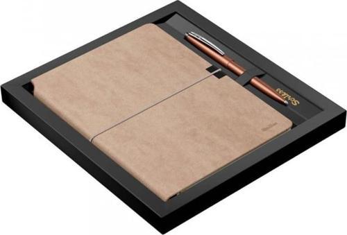 Verona Vizon A5 Defter + F108 Bronz Tükenmez Kalem Set SD600-14