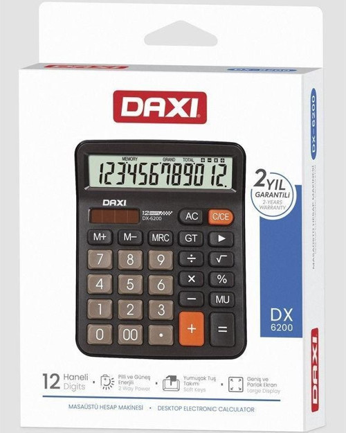 DX-6200 Masaüstü Hesap Makinesi
