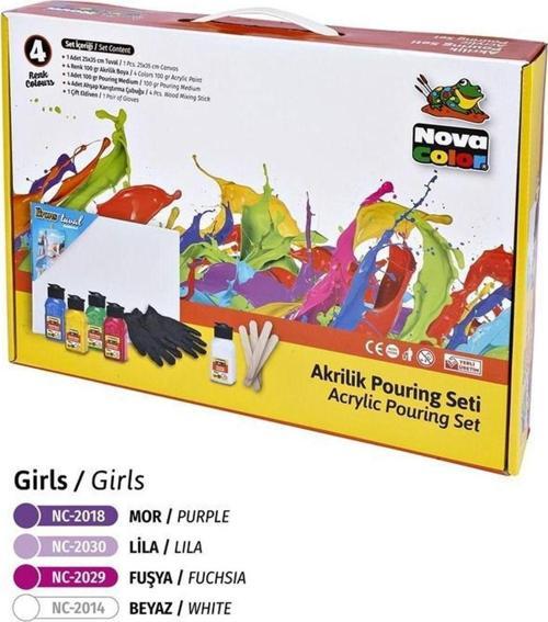 Akrilik Pouring Set GİRLS