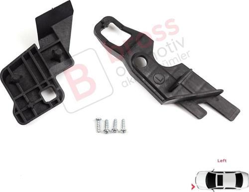 Citroen C-Elysee 2012-On 9675140080 İçin Sol Ön Far Ayak Tamir Seti 