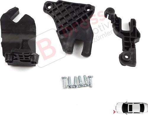 Audi A6 C7 4G Avant Sedan A6L Allroad Quattro S6 4G0998121A İçin Sol Ön Far Ayak Tamir Seti