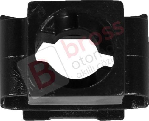 Audi VW için 10 Adet Plastik Klips 4A0805163