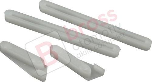 BMW 3 E91 5 E61 X3 E83 X5 E53 E70 için Sunroof Sürgülü Tavan Perde Parça Seti Arka 54137155683