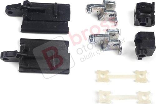 BMW 3 Serisi E36 İçin 8 Parça Sağ ve Sol Taraf Sunroof Kaydırıcı Tamir Seti 811694522 811694523