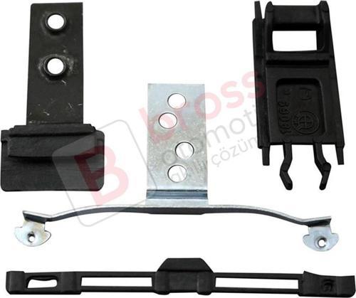 BMW E46 1998-2004 İçin 4 Parça Sunroof Tamir Seti: 54138246027