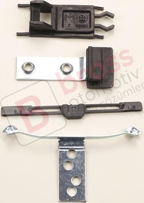 BMW E46 2003-2006 İçin 4 Parça Sunroof Tamir Seti: 54137134516