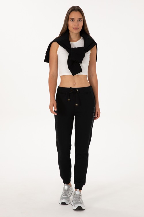 Kadın Siyah Jogger Eşofman Altı 50307759-VR046