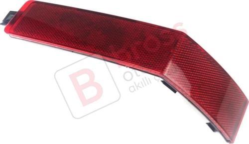 BSP1079 VW Crafter MK2 E Crafter 2017 ON için Arka Tampon Reflektörü SAĞ 7C0945106