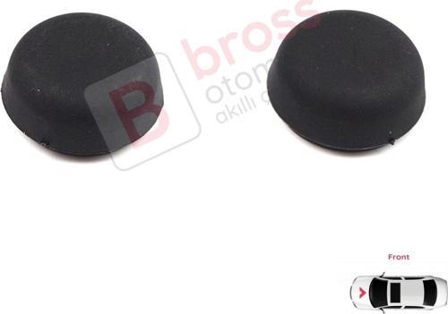 BSP1096 VW Audi Skoda Seat için 2 Adet Ön Cam Silecek Kolu Vida Kapağı 5N0955205