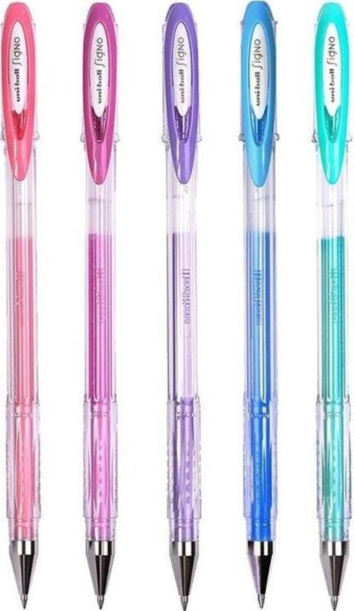 -ball Signo Angelic Colour 0.7 Jel Kalem 5'li Set