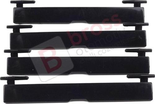 BSR630 1 Mercedes E W213 S213 İçin 4 Adet Tavan Oluk Çıta Port Kapağı 95*12 mm A2136900182