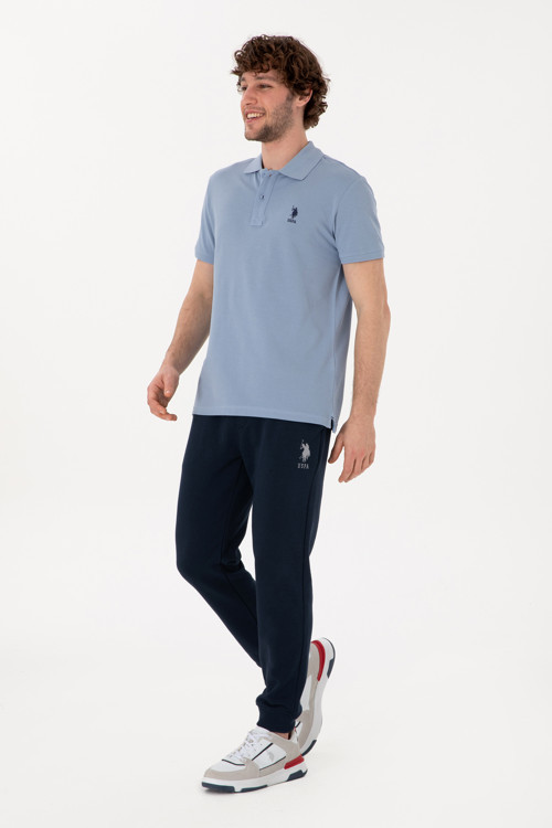 Erkek Slim Fit Lastikli Paça Lacivert Eşofman Altı 50298047-VR033
