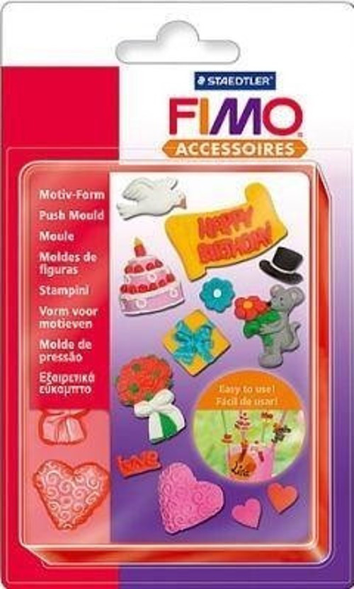 Fimo Push Mould Esnek Kalıp PARTİ ZAMANI