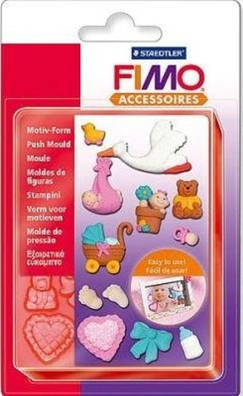 Fimo Push Mould Esnek Kalıp BEBEK