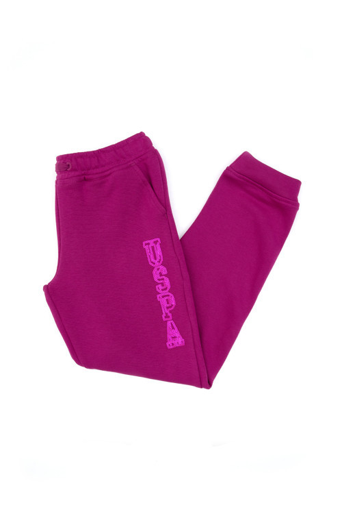 Kız Çocuk Fuşya Payet İşlemeli Jogger Eşofman Altı 50314471-VR023