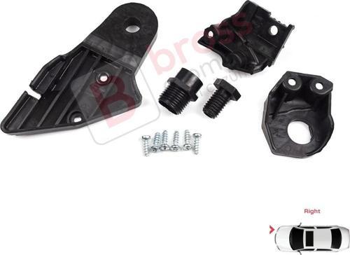 Mercedes C Class W204 S204 C204 2007-2014 CL203 A2048201214 İçin Sağ Ön Far Ayak Tamir Seti 