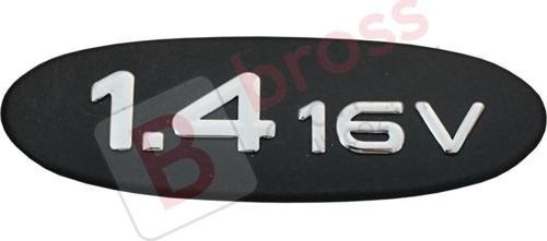 Renault Clio MK2 Kangoo için Siyah 1.4 16V Monogram Amblemi Yazısı 7700438091