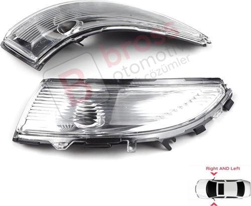 Renault Clio MK4 Captur İçin Yan Ayna Sinyali Sağ ve Sol 261659450R, 261604623R 
