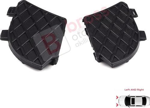 Mercedes E W210 E320 E430 E55 AMG 1999 03 için Ön Tampon Alt Izgara Kapağı Sağ Sol A2108850253 153