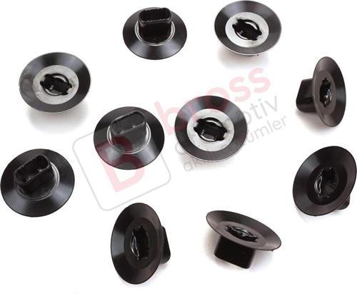 Renault Dacia İçin 10 Adet Davlumbaz, Bagaj Klipsi 7703081056