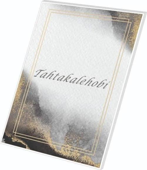 Kaligrafi Kağıdı A4 250gr Mat Kuşe 10'lu Paket - Black Gold Frame