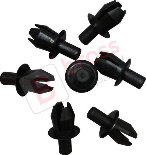 Mercedes VW Audi Seat Ford İçin 10 Adet Tampon Klipsi 1239900292